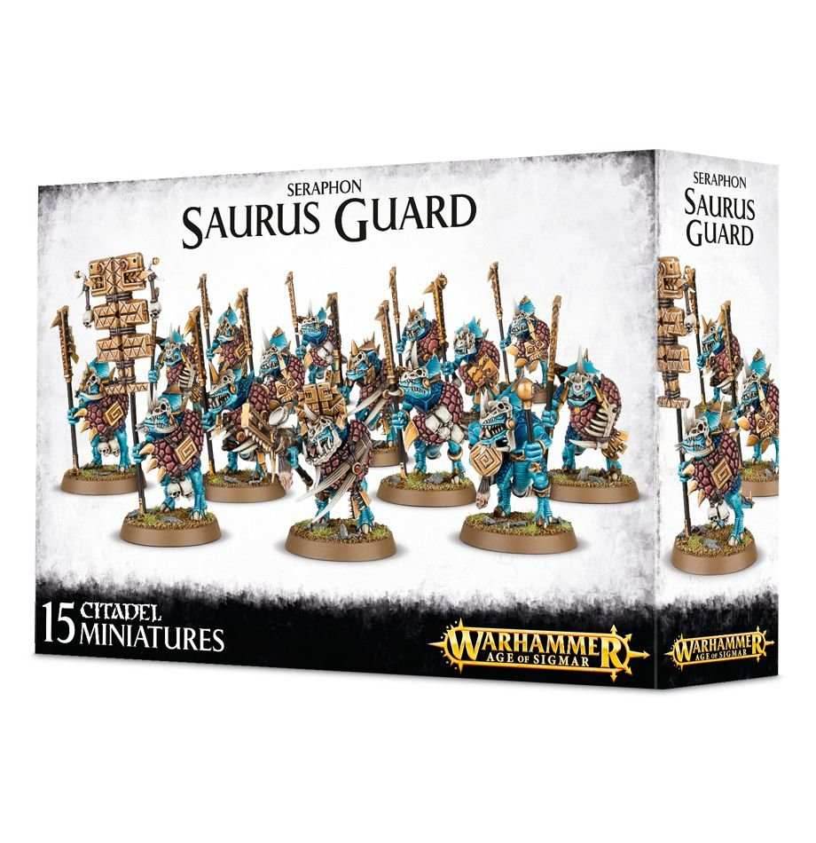 Warhammer: Seraphon - Saurus Guard -