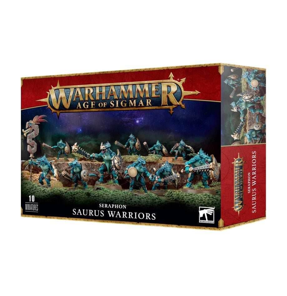 Warhammer: Seraphon - Saurus Warriors -
