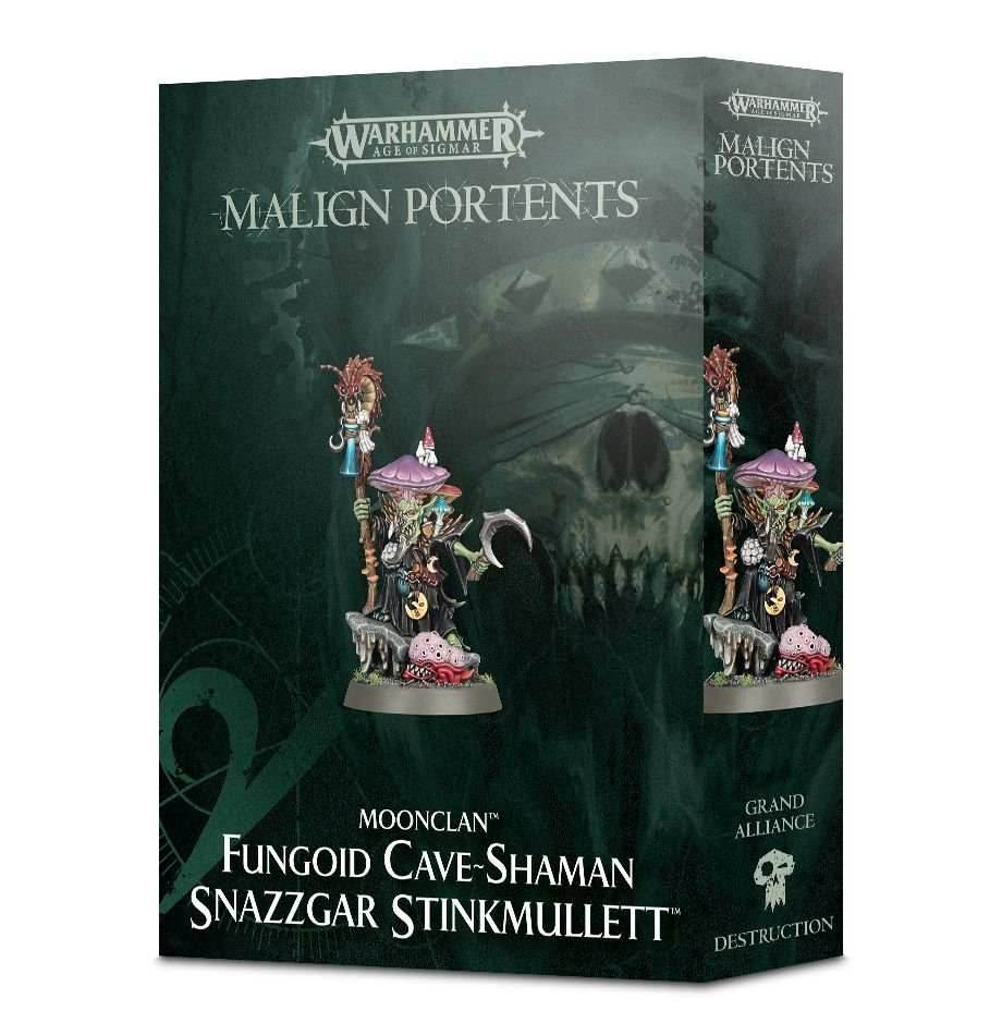 Warhammer: Gloomspite Gitz - Fungoid Cave-Shaman Snazzgar Stinkmullett -
