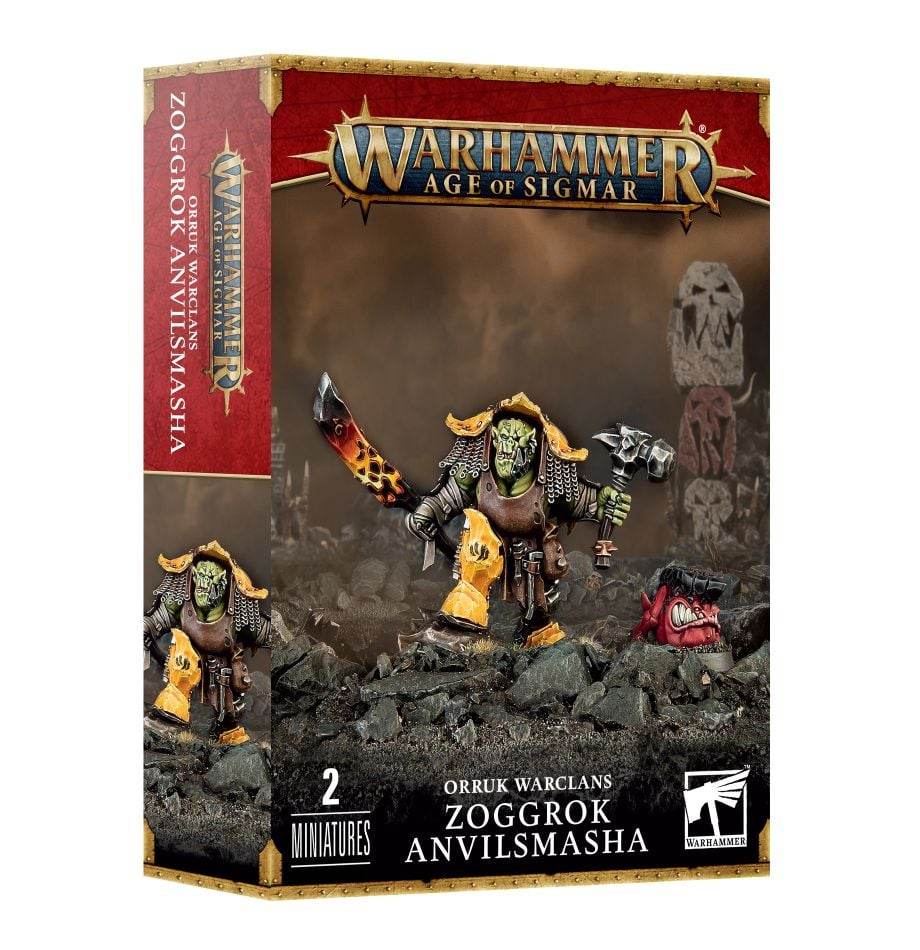 Age of Sigmar: Zoggrok Anvilsmasha - Orruk Warclans Character -