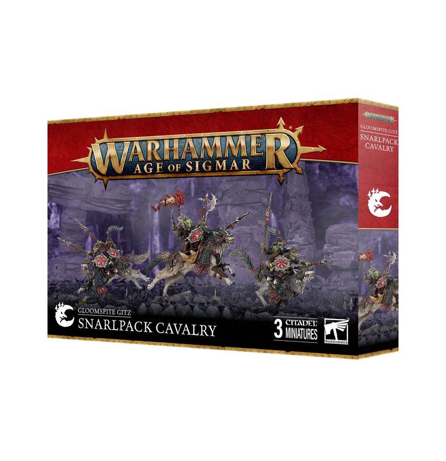 Warhammer Age of Sigmar: Gloomspite Gitz - Snarlpack Cavalry -