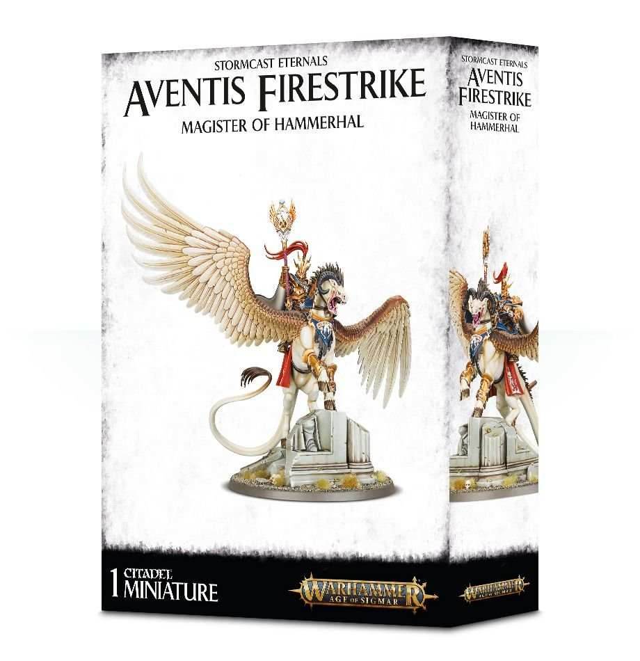 Warhammer: Stormcast Eternals - Aventis Firestrike Magister of Hammerhal -