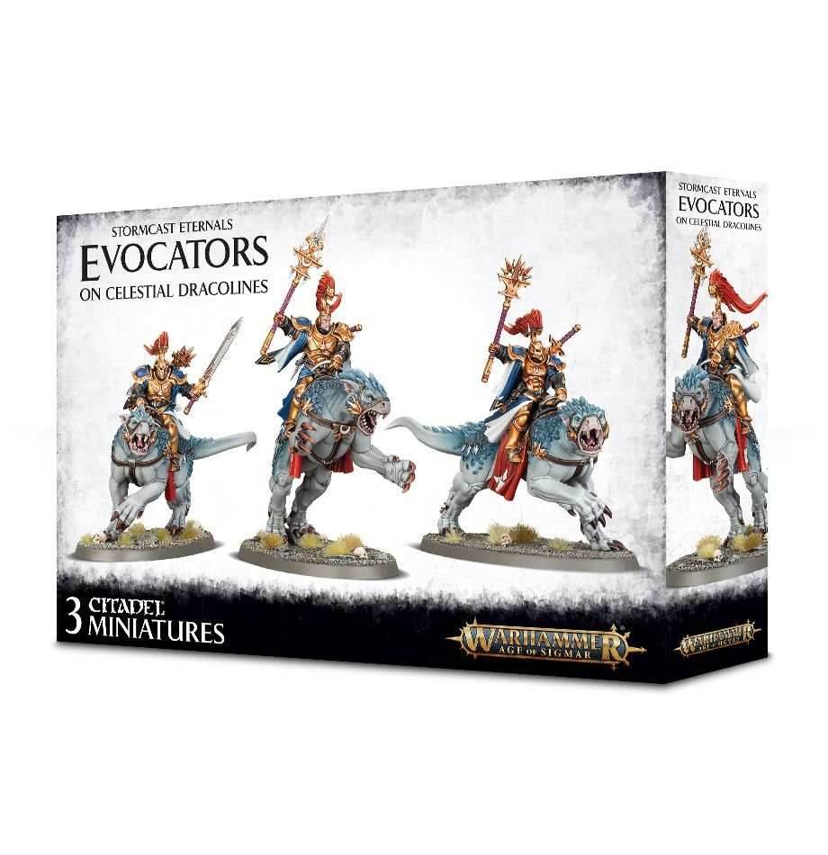 Warhammer: Stormcast Eternals - Evocators on Celestial Dracolines -