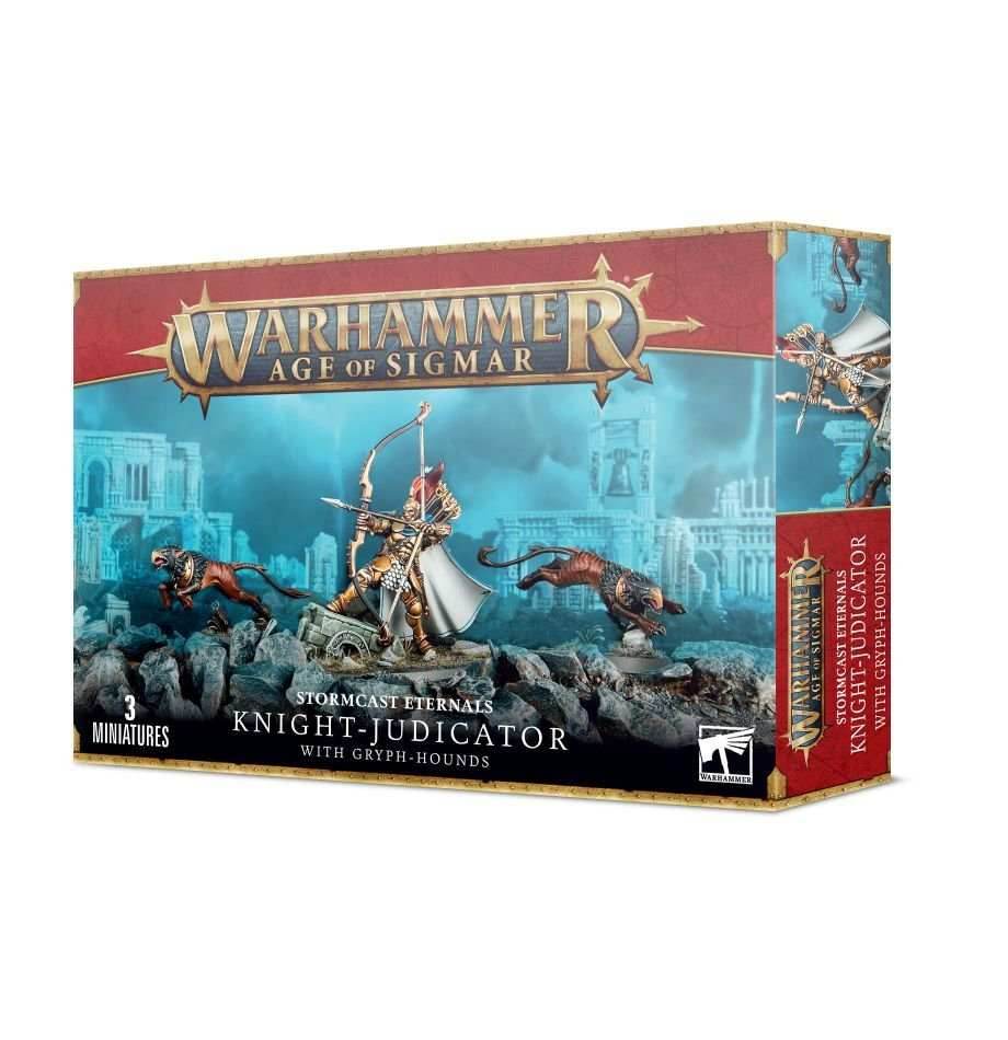 Warhammer: Stormcast Eternals - Knight-Judicator with Gryph-hounds -