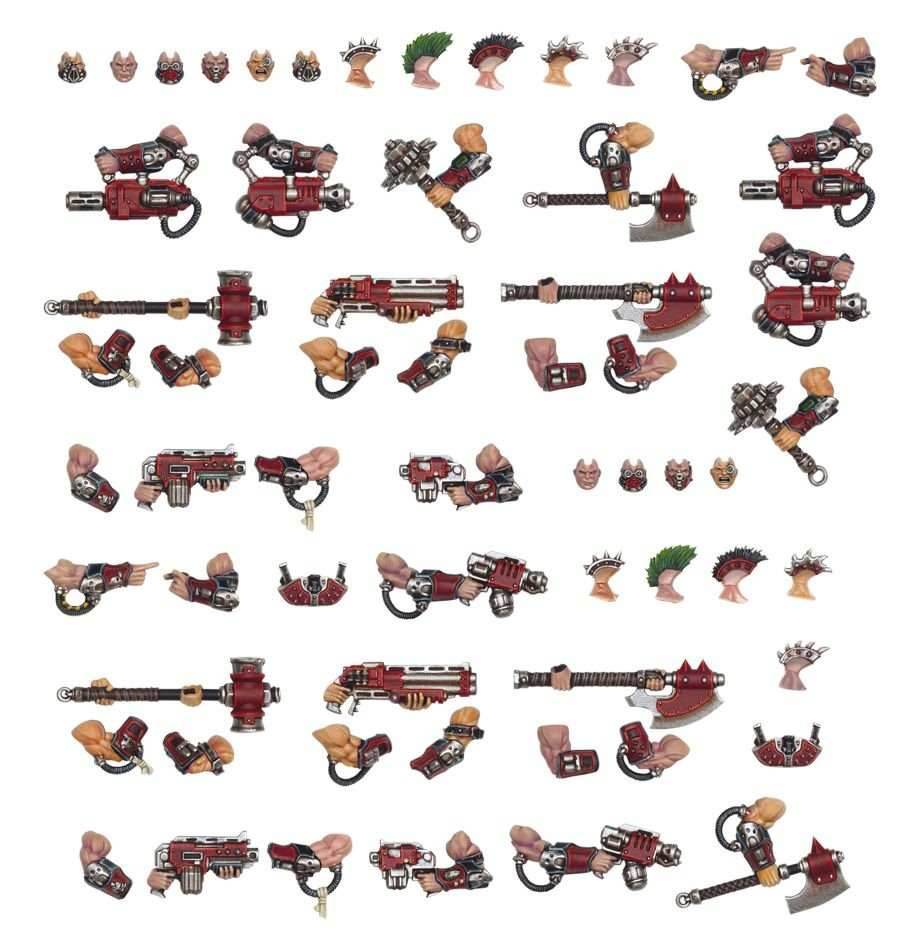 Necromunda: Goliath Weapons & Upgrades -