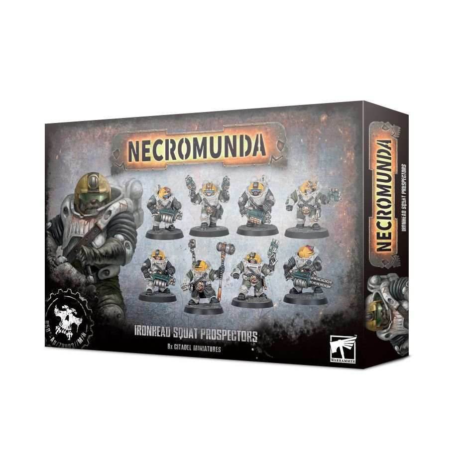Necromunda: Ironhead Squat Prospectors Gang -