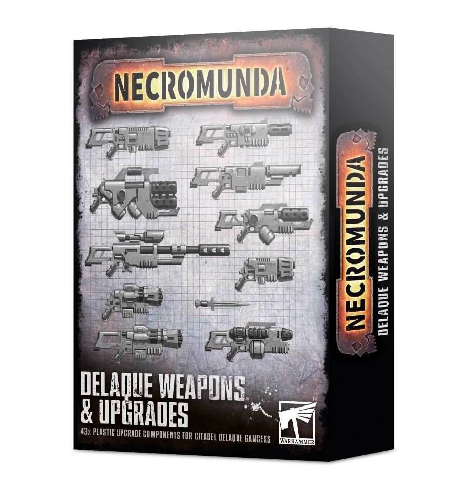 Necromunda: Delaque Weapons & Upgrades -