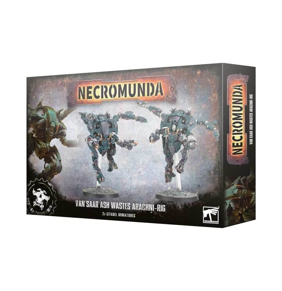 Necromunda: Van Saar Ash Wastes Arachni-rig -