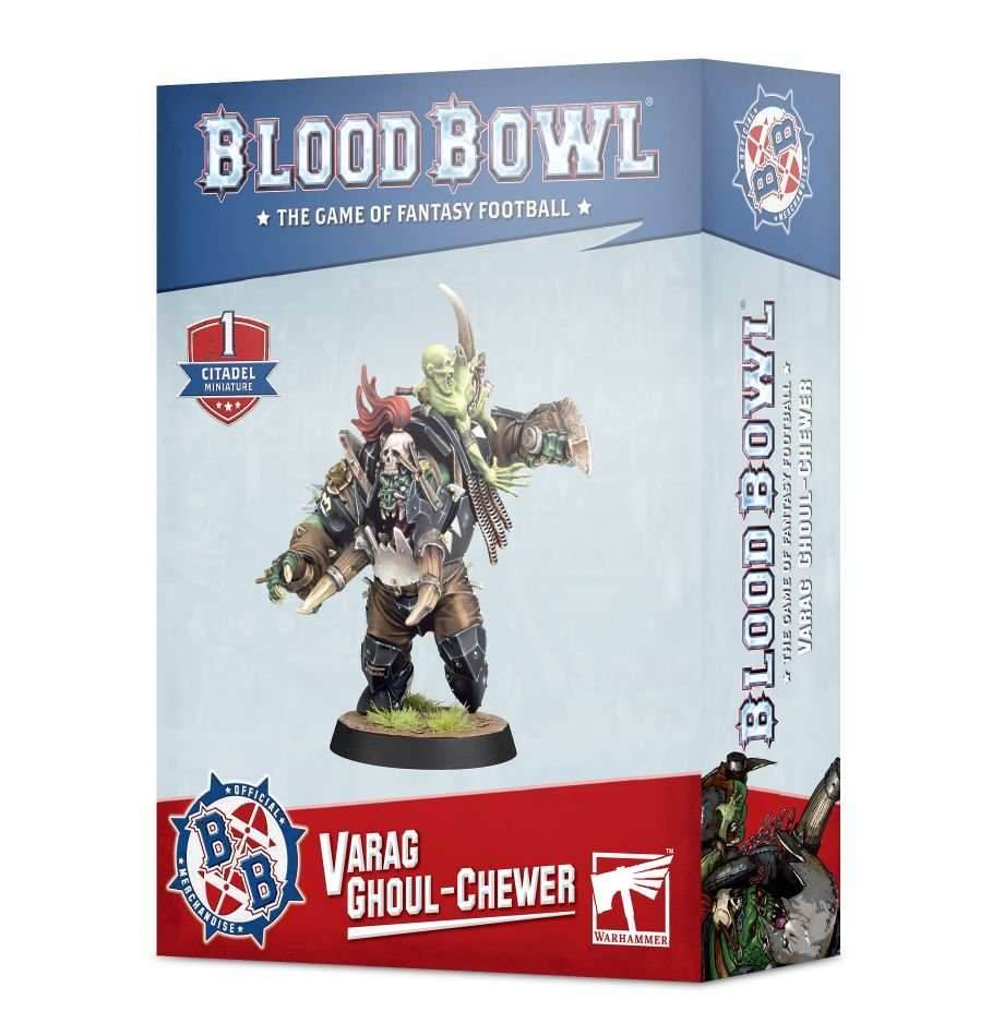 Blood Bowl: Black Orc - Varag Ghoul-Chewer -