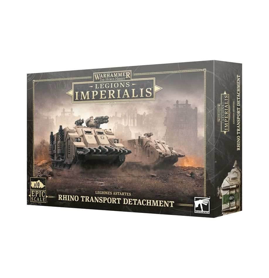 Warhammer Legions Imperialis: Rhino Transport Detachment -