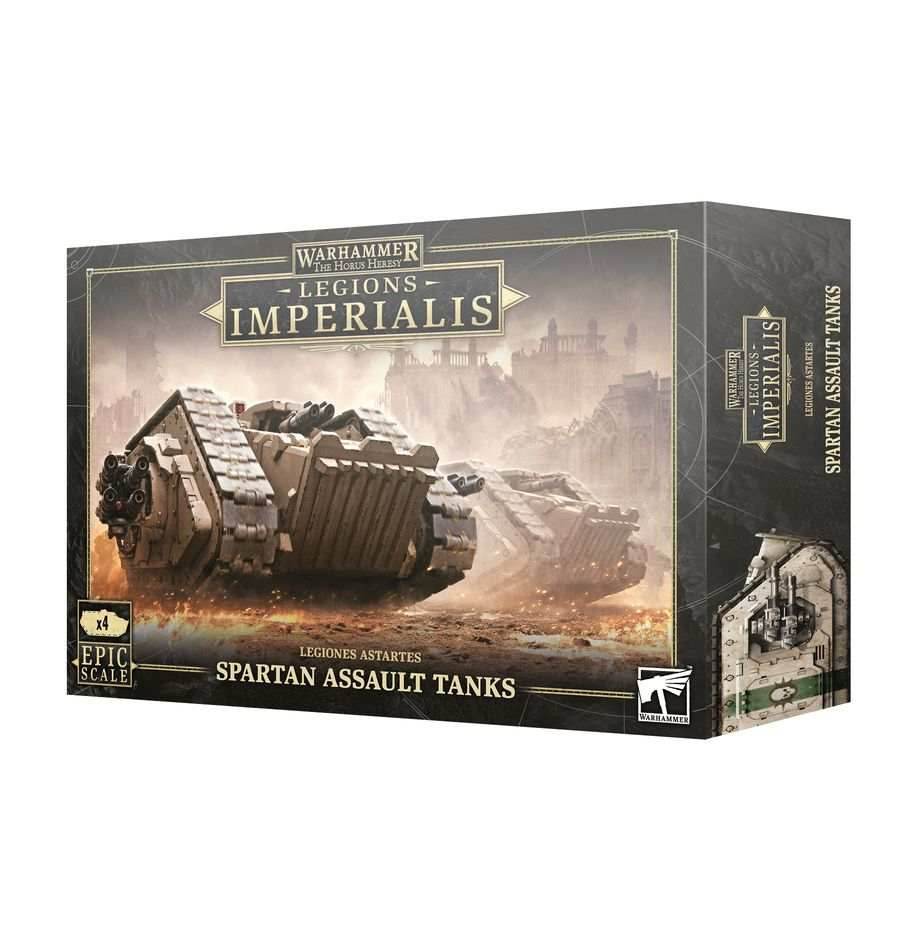 Warhammer Legions Imperialis: Spartan Assault Tanks -
