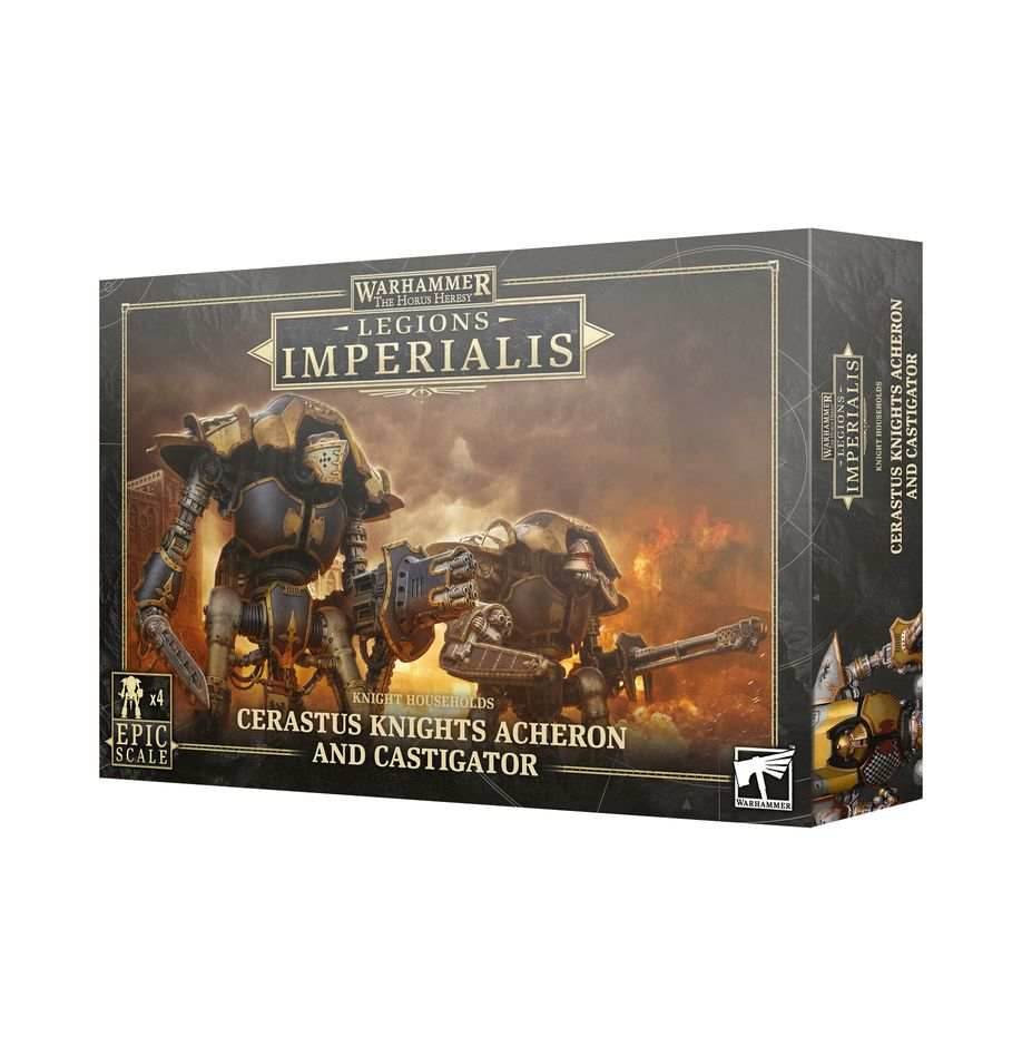 Warhammer Legions Imperialis: Cerastus Knights Acheron & Castigator -