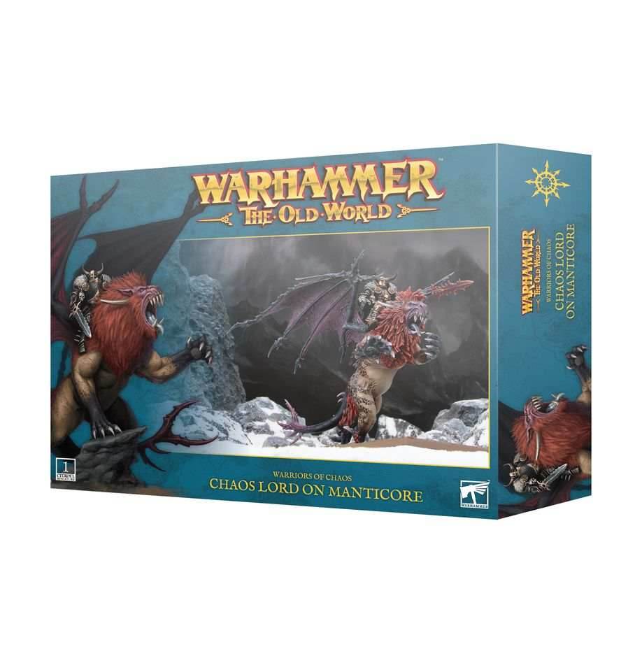 Warhammer: The Old World - Warriors of Chaos - Chaos Lord on Manticore -