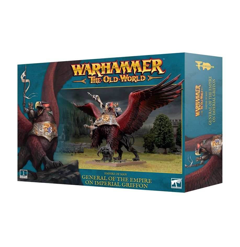 Warhammer: The Old World - Empire of Man - General of the Empire on Imperial Griffon -