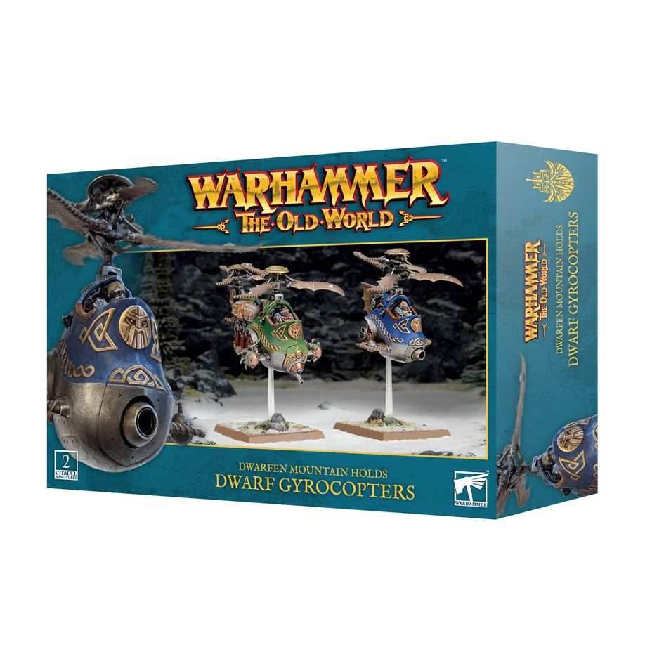 Warhammer: The Old World - Dwarfen Mountain Holds - Gyrocopter & Gyrobomber -