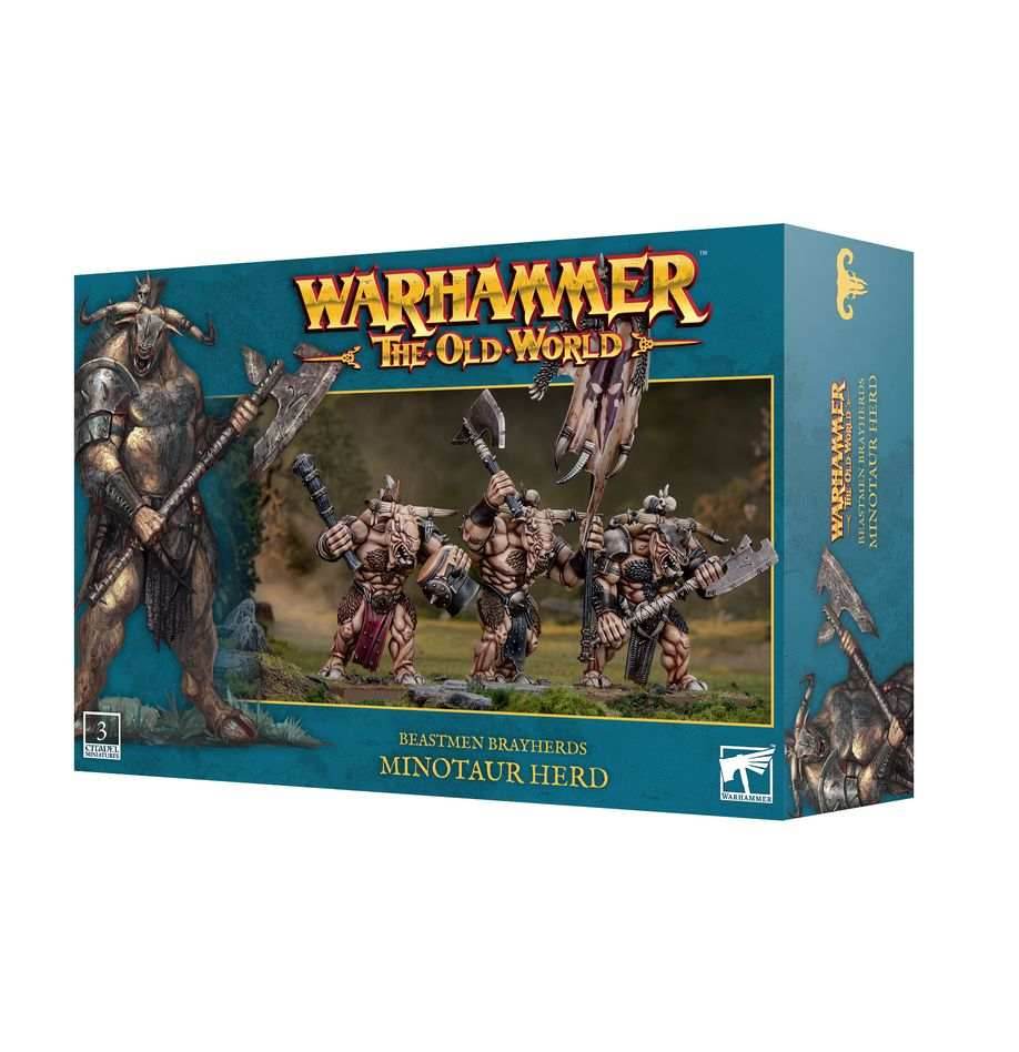 Warhammer: The Old World - Beastmen Brayherds - Minotaur Herd -