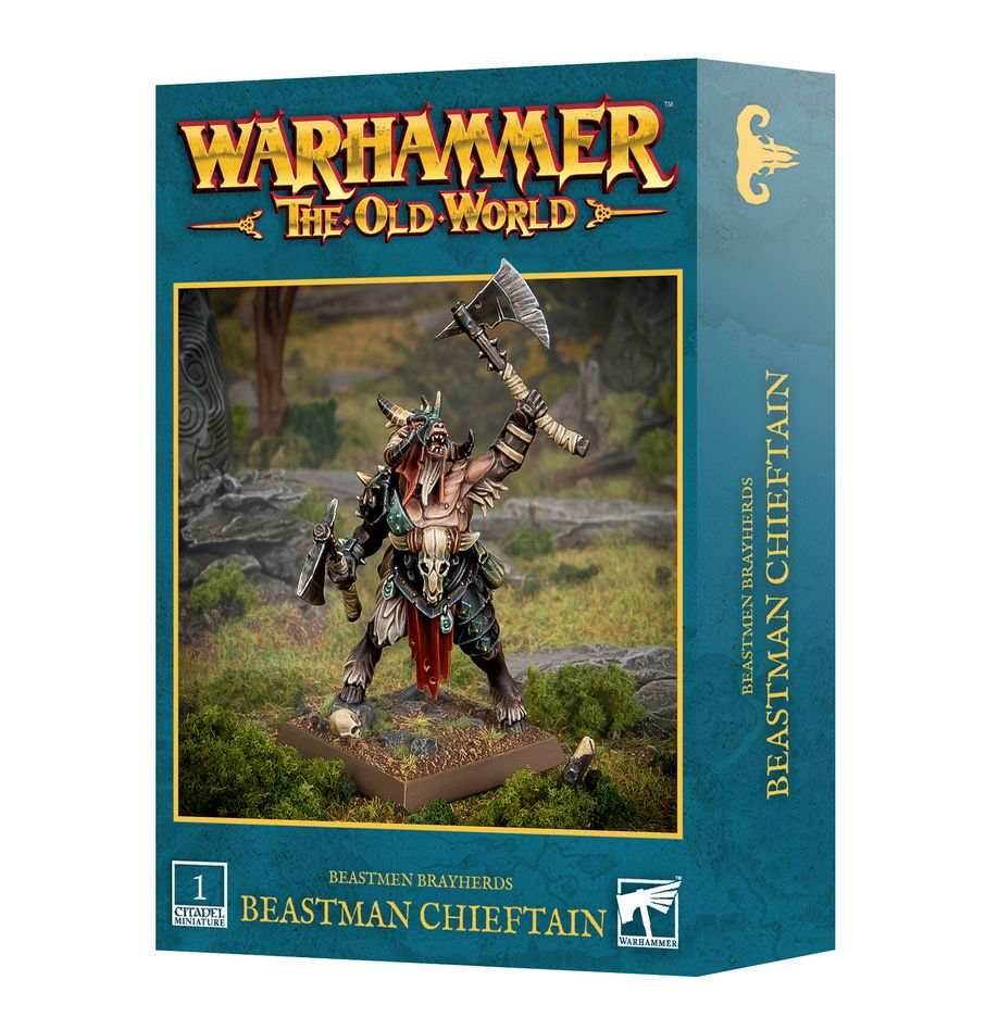 Warhammer: The Old World - Beastmen Brayherds - Beastman Chieftain -