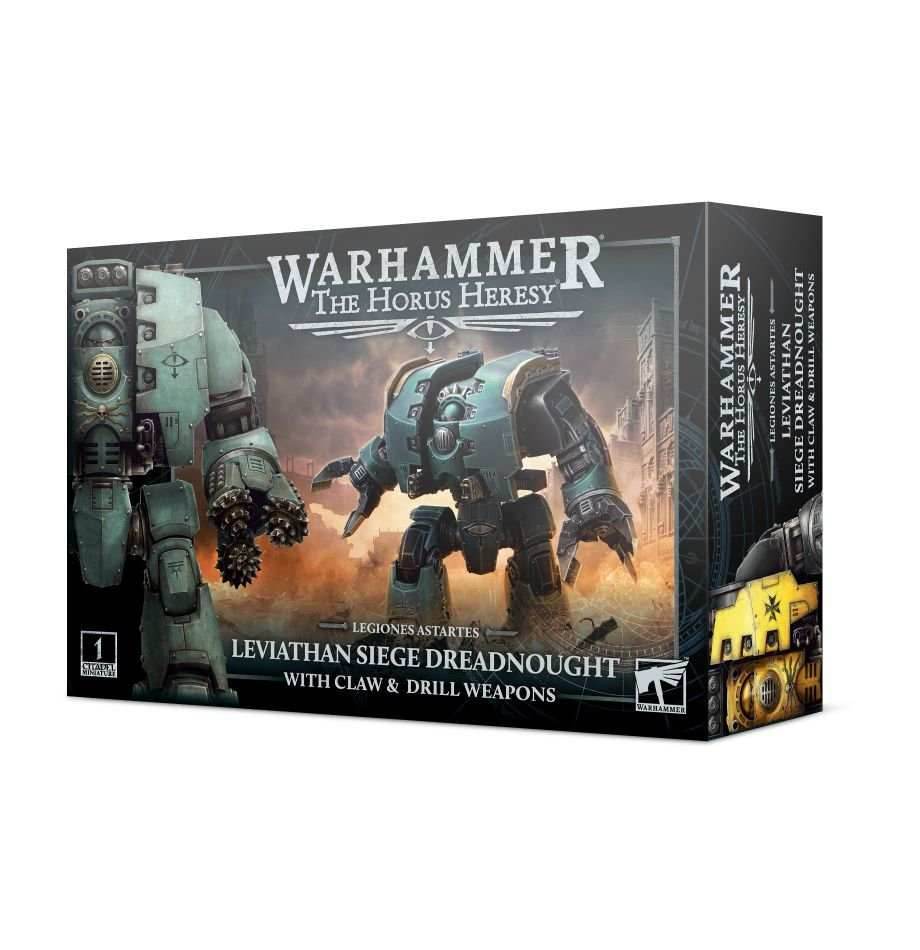 Warhammer: The Horus Heresy - Leviathan Siege Dreadnought with Claw & Drill Weapons -