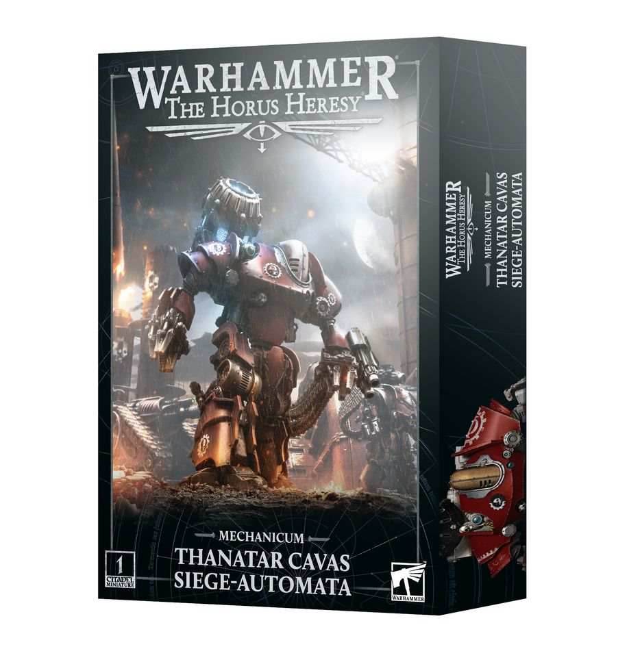 Warhammer 40K: The Horus Heresy – Mechanicum Thanatar Cavas Siege-Automata -