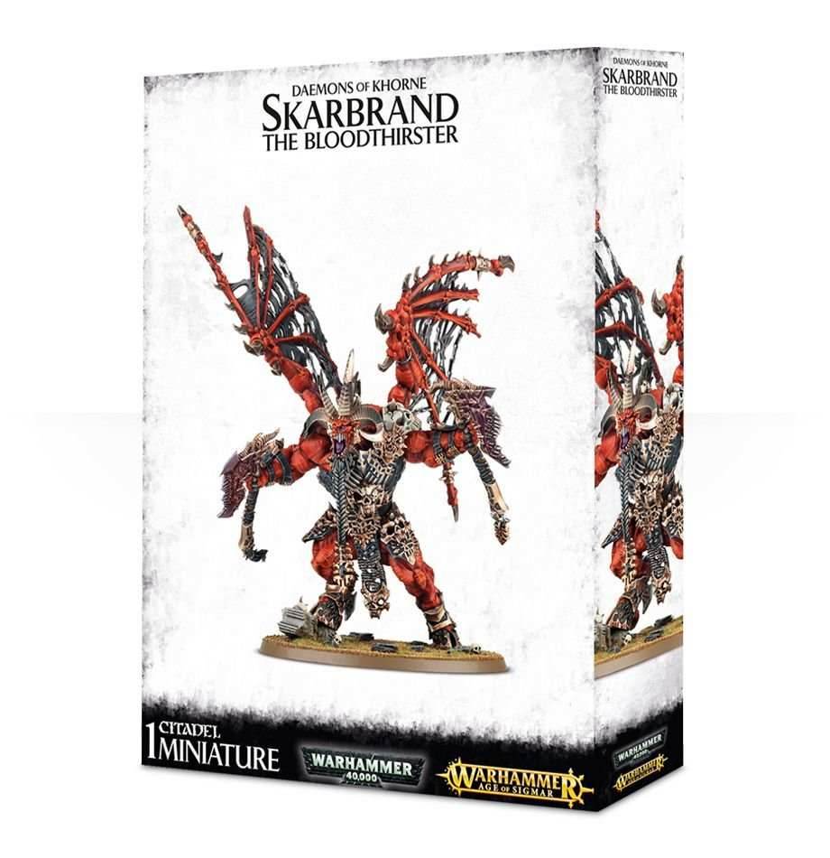 Warhammer 40K: Chaos Daemons - Khorne Skarbrand, the Bloodthirster -