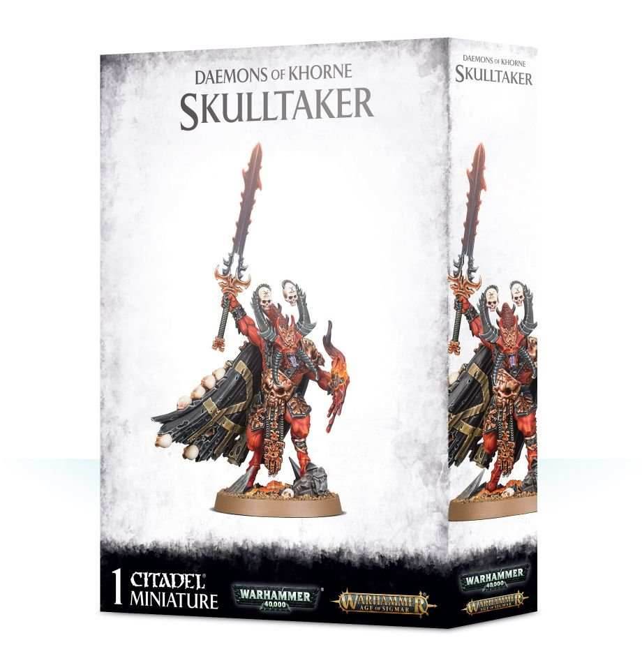 Warhammer 40K: Chaos Daemons - Khorne Skulltaker -