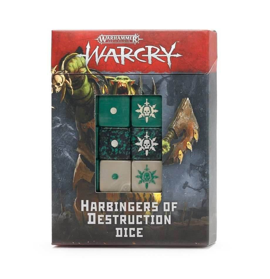 Warcry: Harbingers of Destruction Dice Set -