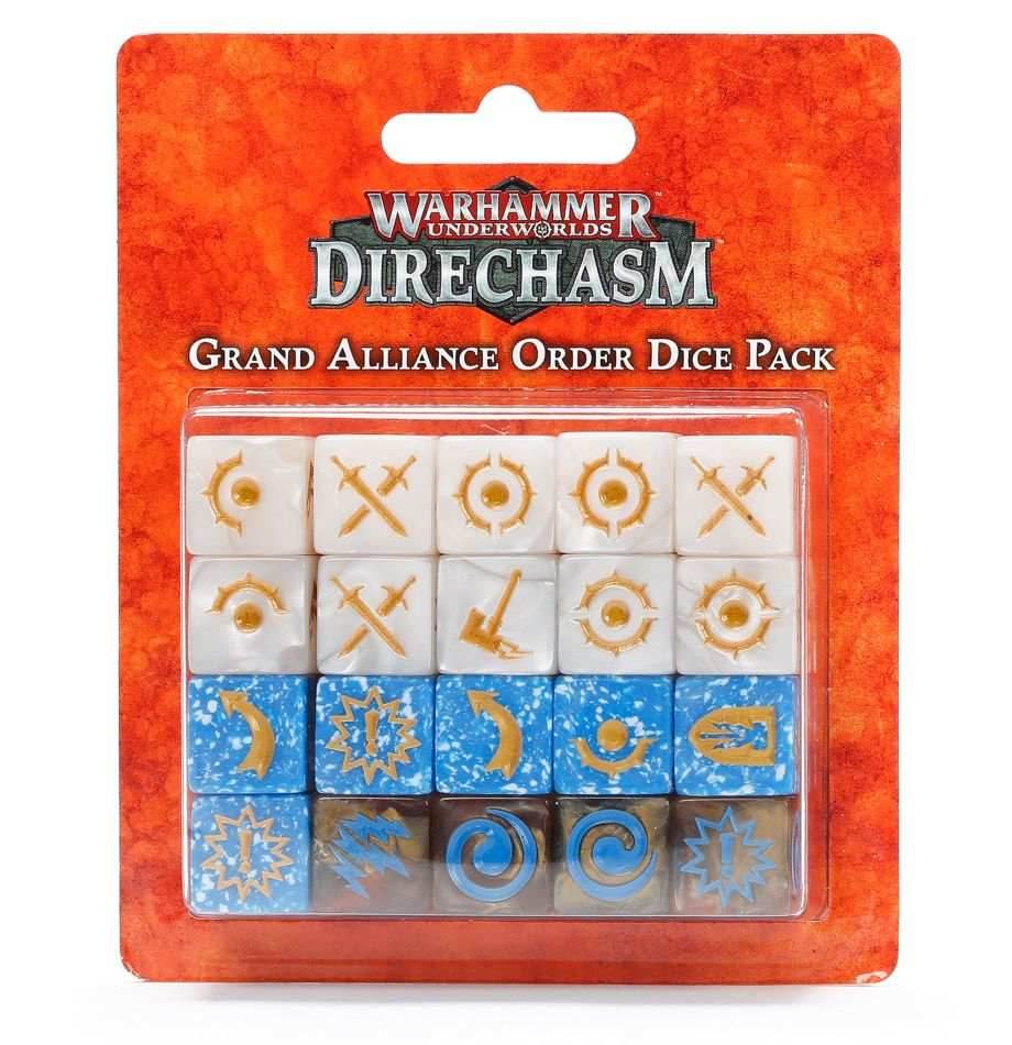 Warhammer Underworlds: Grand Alliance Order Dice Pack -