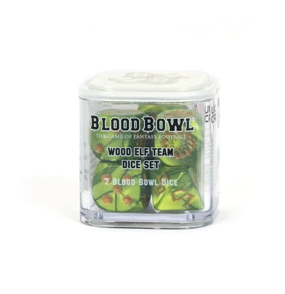 Blood Bowl: Wood Elf Team Dice Set -