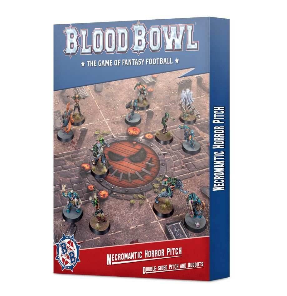 Blood Bowl: Necromantic Horror Pitch – Double-sided Pitch and Dugouts -
