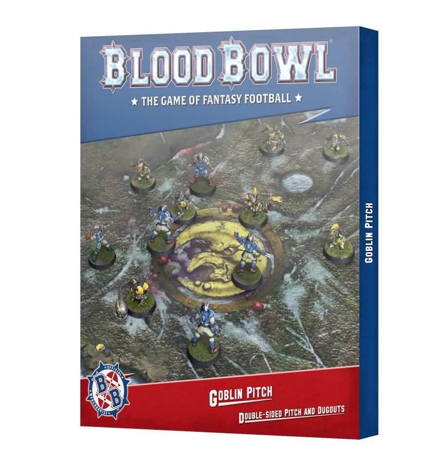 Blood Bowl: Goblins - Double-sided Pitch and Dugouts Set -