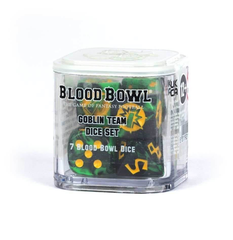 Blood Bowl: Goblin Team Dice Set -