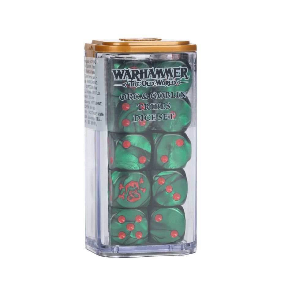 Warhammer: The Old World - Orc & Goblin Tribes Dice Set -