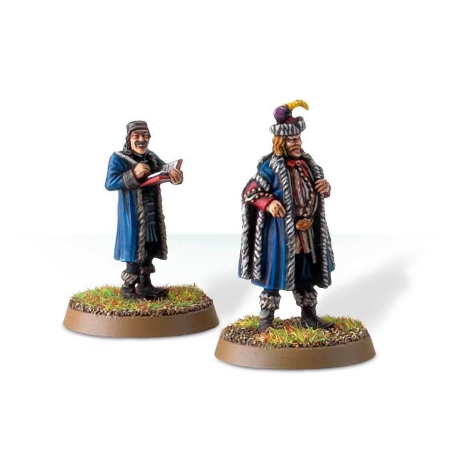 The Hobbit: The Master of Lake-town and Alfrid the Councilor -