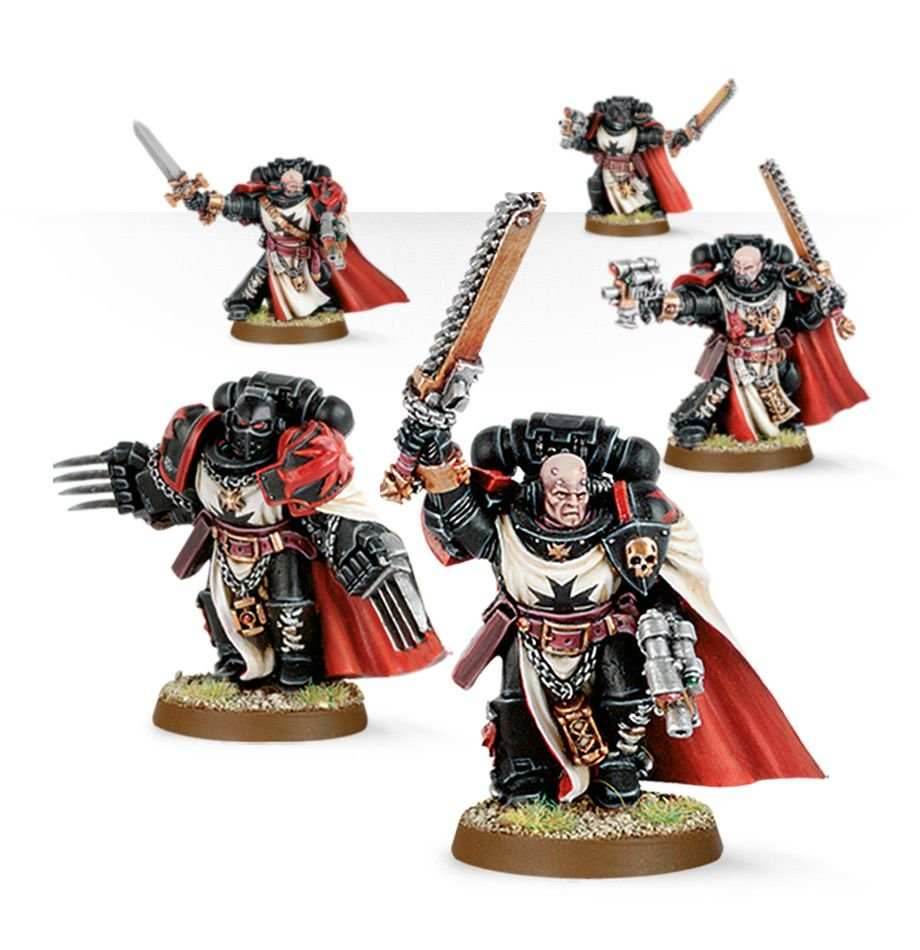 Warhammer 40K: Black Templars - Sword Brethren Squad -