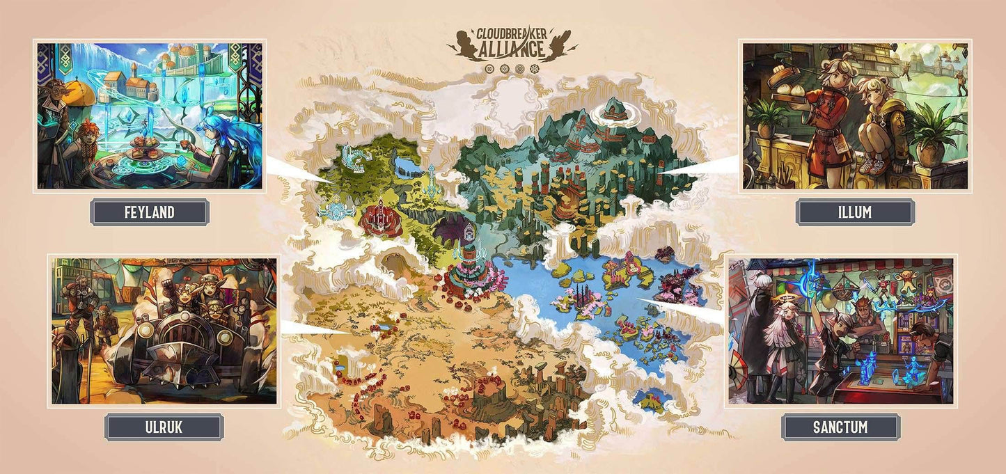 Cloudbreaker Alliance RPG Book -