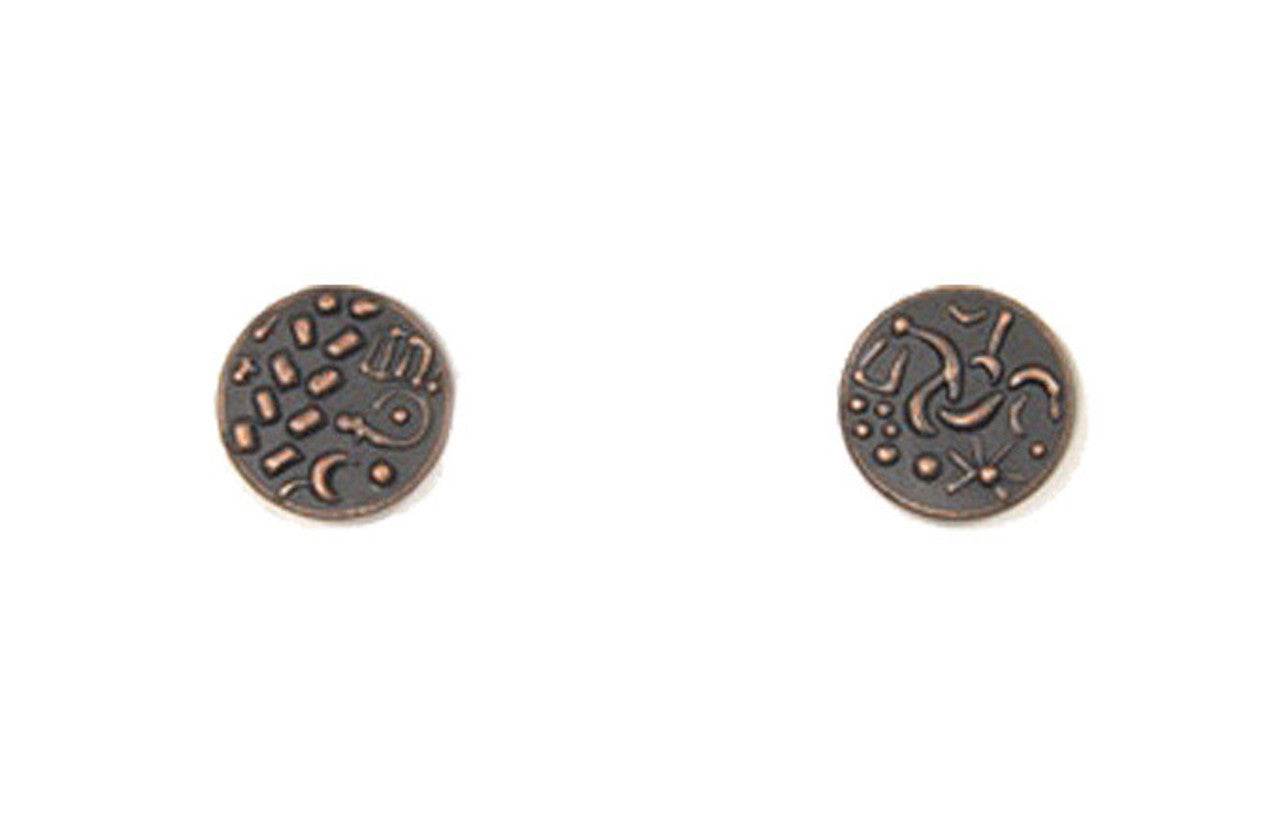 Celtic Themed Gaming Coins - Tiny 15mm (18-Pack) -