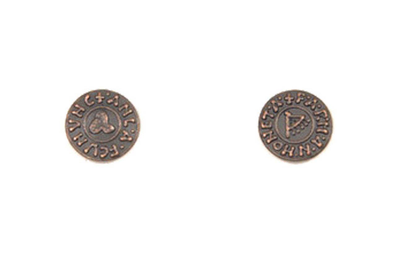 Viking Themed Gaming Coins - Tiny 15mm (18-Pack) -