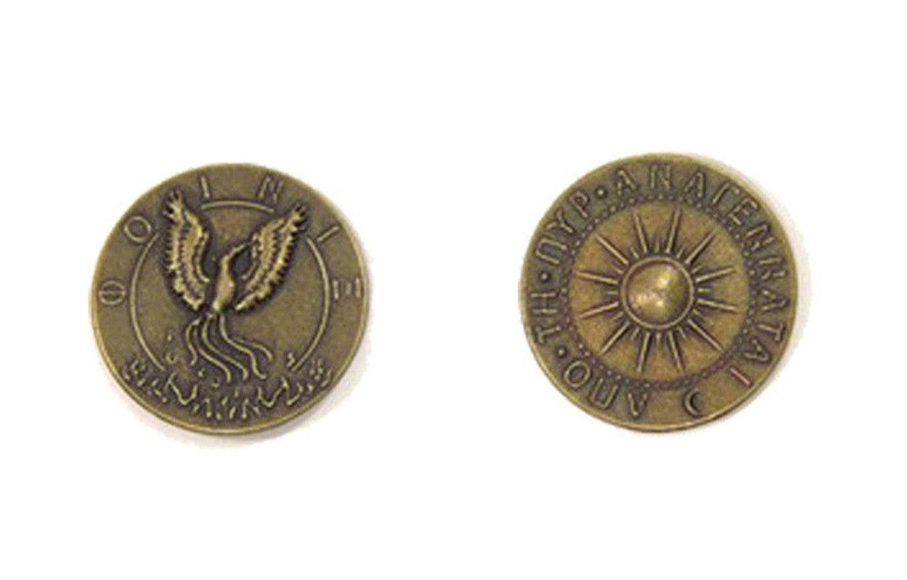 Mythological Creatures Themed Gaming Coins - Medium 25mm (12-Pack) -