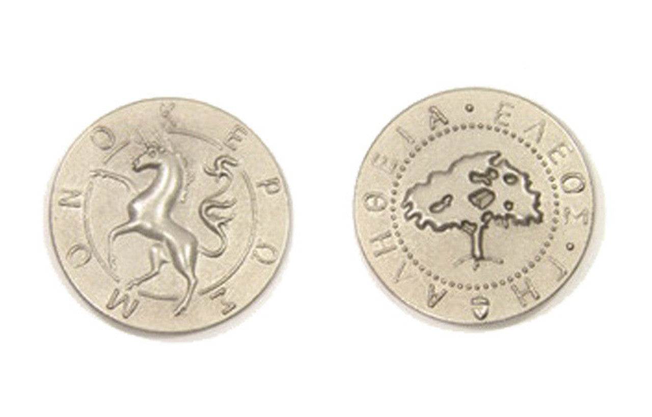 Mythological Creatures Themed Gaming Coins - Large 30mm (9-Pack) -