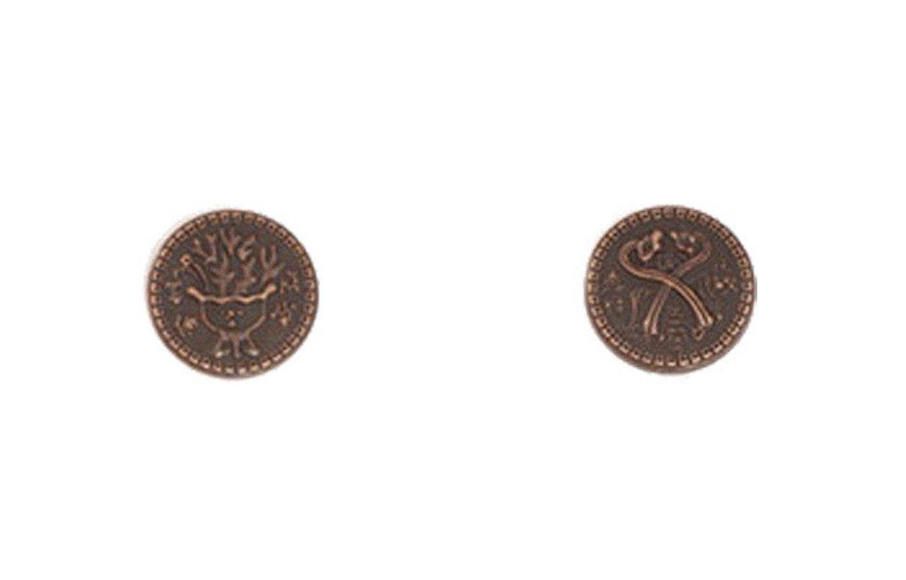 Chinese Themed Gaming Coins - Tiny 15mm (18-Pack) -