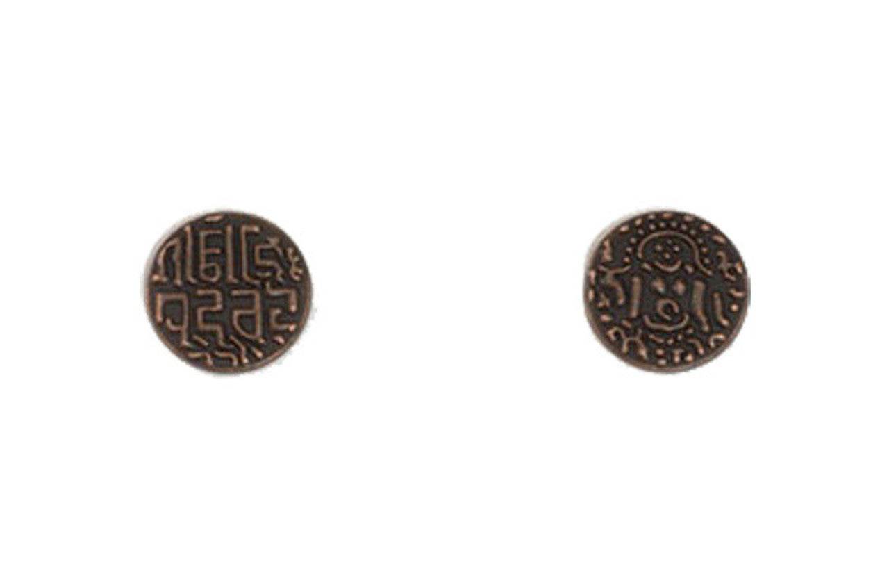 Indian Themed Gaming Coins - Tiny 15mm (18-Pack) -