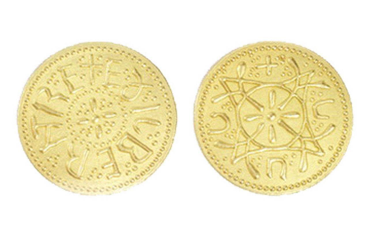 Anglo-Saxon Themed Gaming Coins - Jumbo 35mm (6-Pack) -