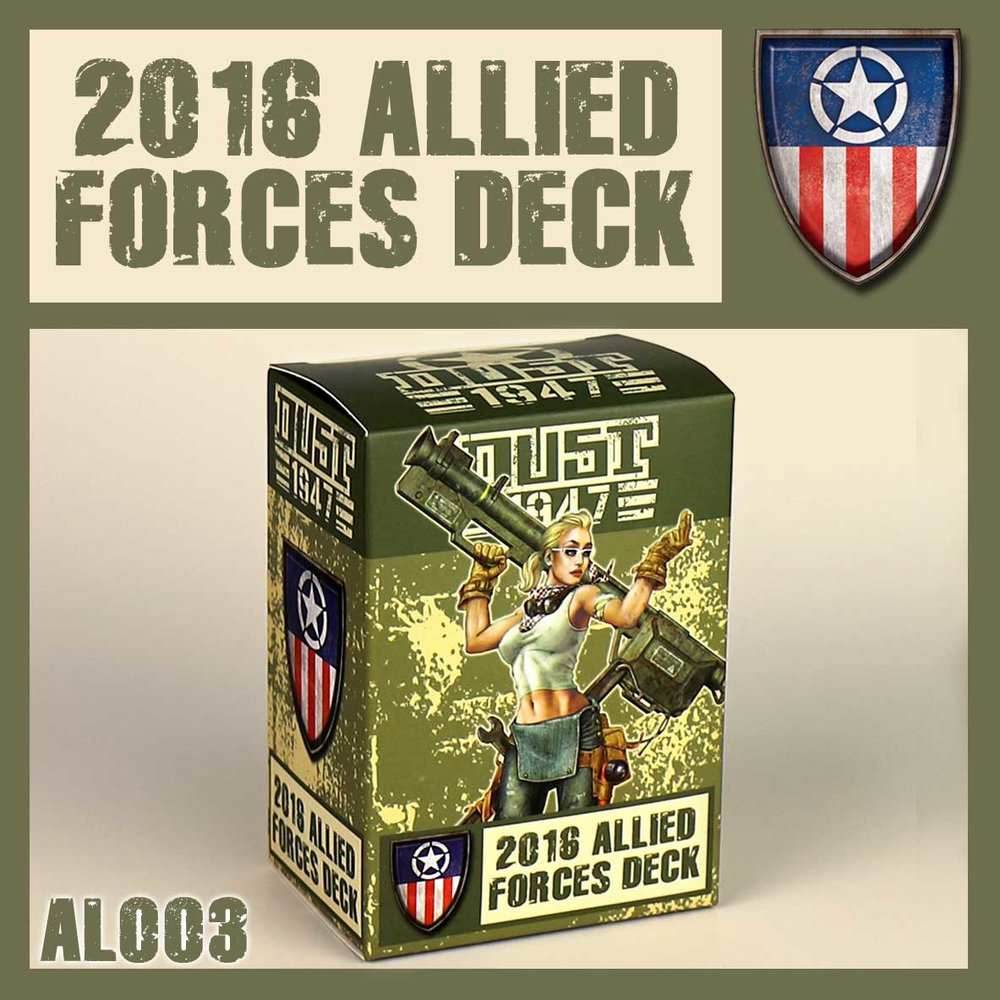 DUST 1947: Allies Forces Deck -