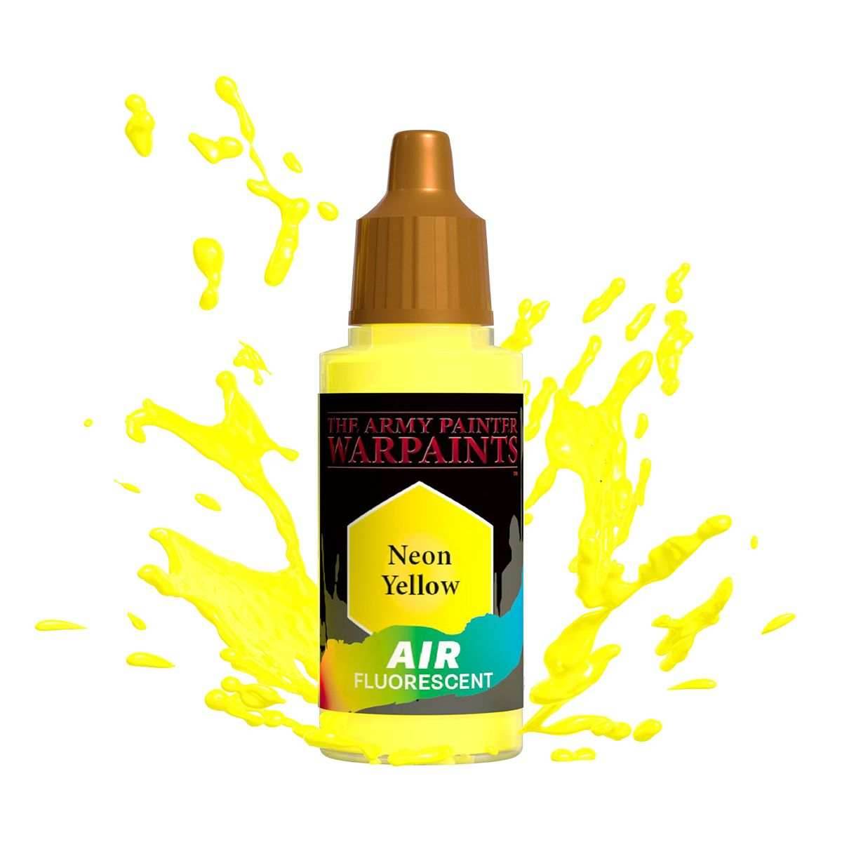 Army Painter Warpaints Air Fluorescent: Neon Yellow18ml -