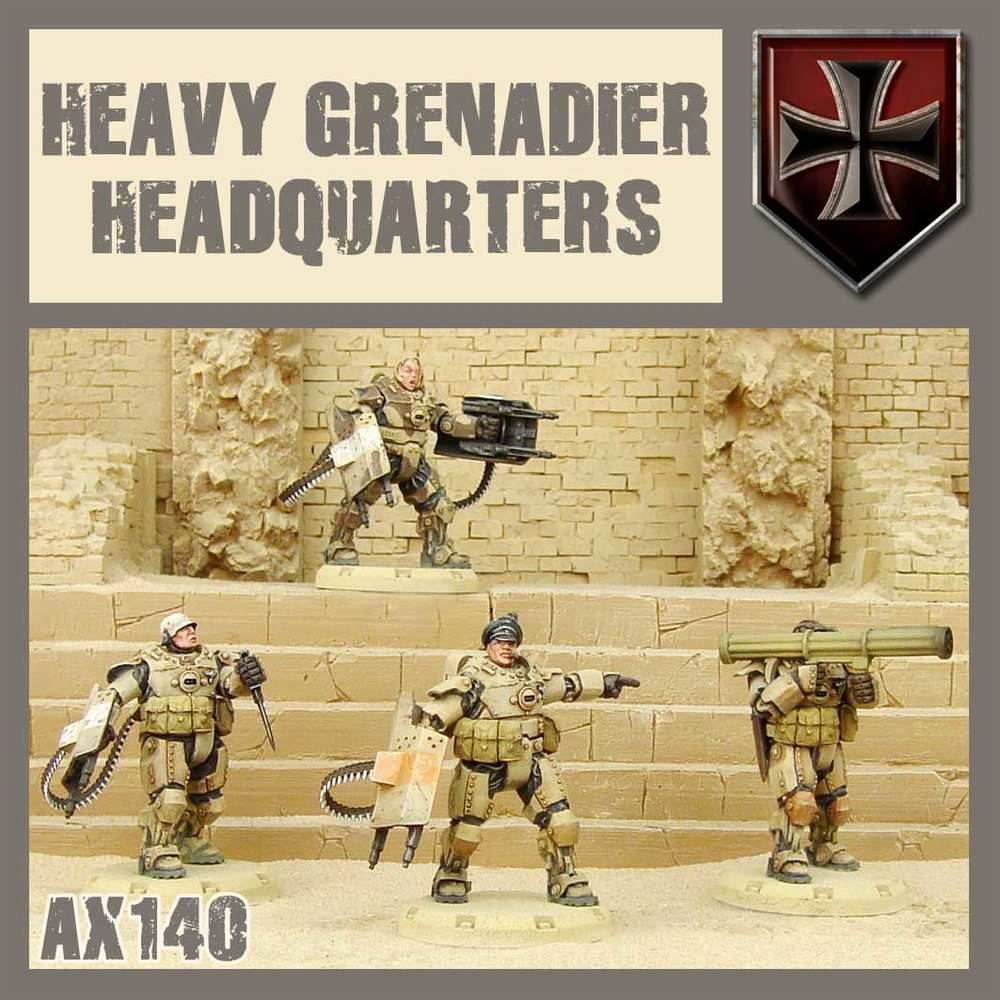 DUST 1947: Heavy Grenadier HQ -