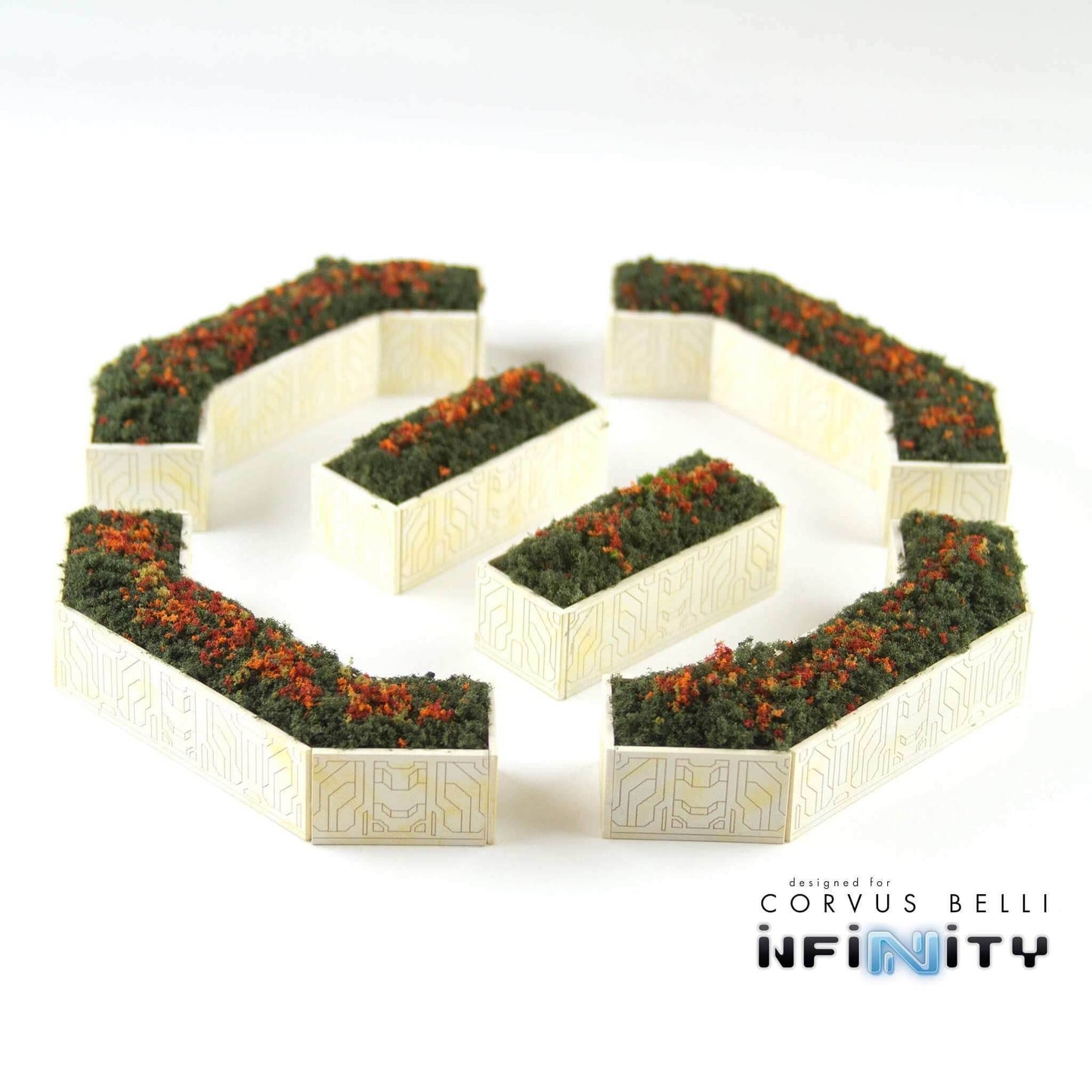 Angled Planters -
