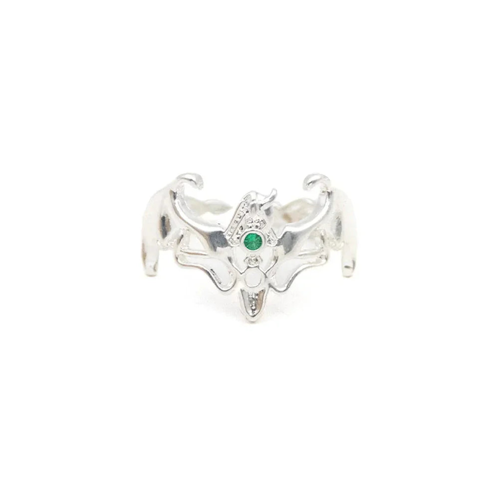 Anime Bleach Cosplay Ring Kurosaki Ichigo Metal Adjustable Unisex Rings Jewelry Accessories