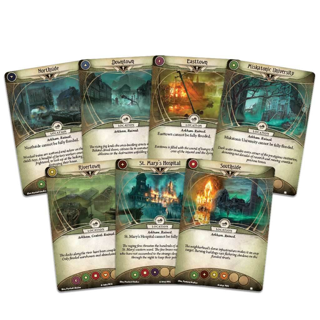 Arkham Horror LCG: The Drowned City Campaign Expansion -