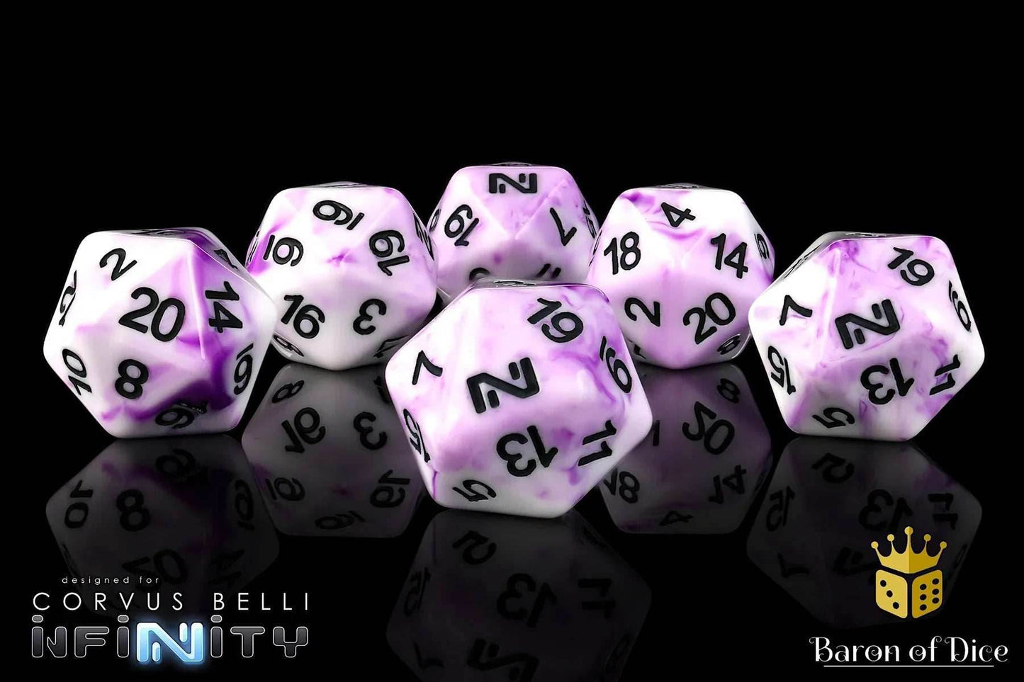 INFINITY: ARTIFICIAL INTELLIGENCE, DICE SET -