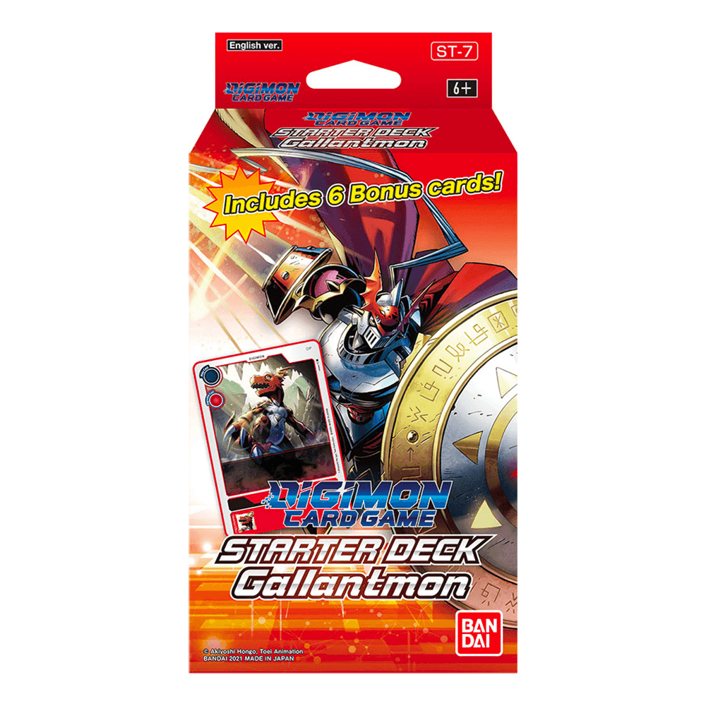 Digimon Trading Card Game: Starter Deck Display - Gallantmon -